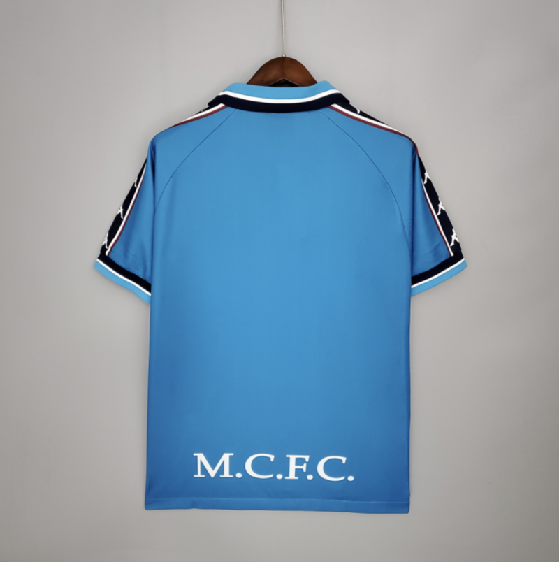 Retro Manchester City 97/99 Home Kit - Image 3